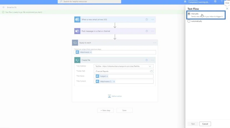 MS Flow: Slik laster du opp i SharePoint via e-post