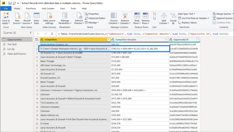 Avgrensede data – uttrekk av poster ved hjelp av LuckyTemplates