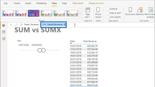 Ero SUM:n ja SUMX:n välillä LuckyTemplatesissa