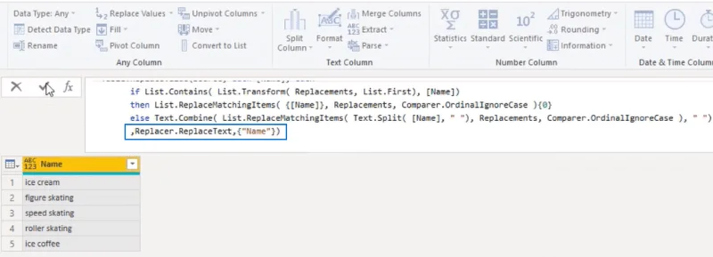 LuckyTemplates Replace Text Tutorial: Betinget fuld og delvis erstatning