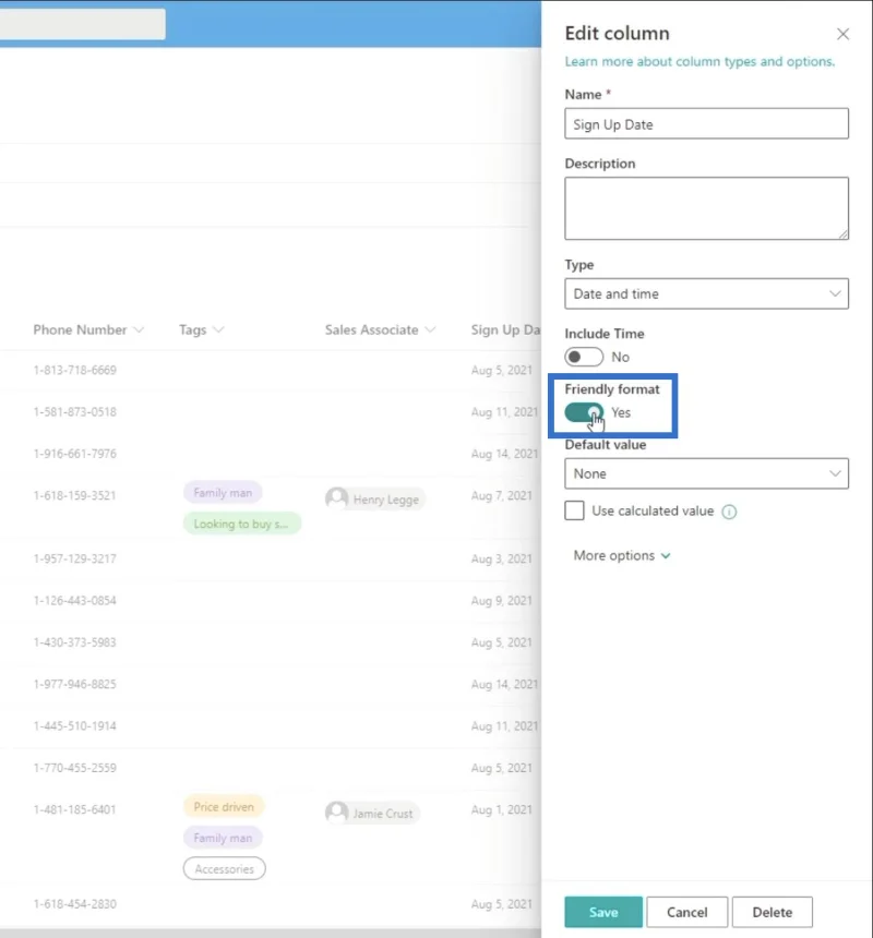 Beregnede kolonner i SharePoint |  Et overblikk