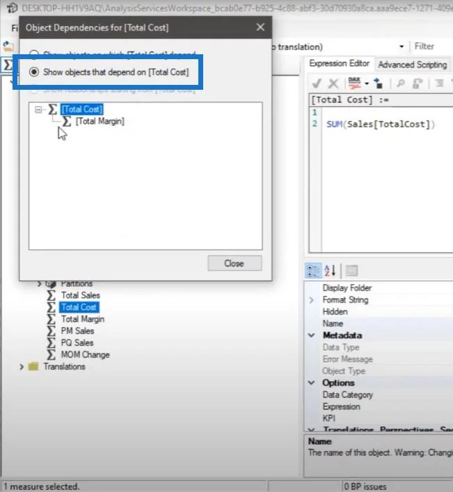 Brug tabeleditor til at oprette beregningsgrupper i LuckyTemplates
