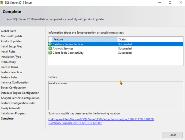 Sådan installeres SQL Server til LuckyTemplates