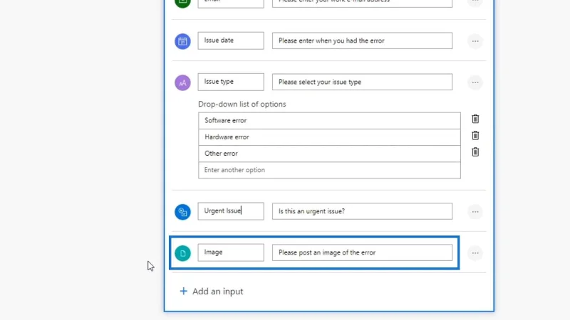 Arbeidsflytinnganger i Microsoft Power Automate