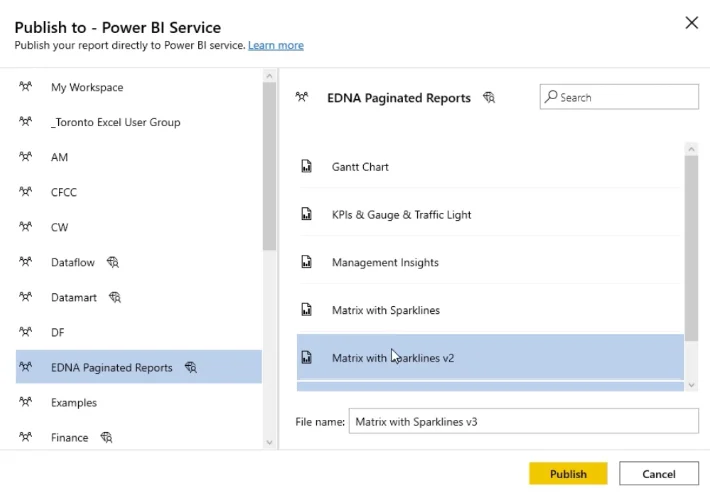 SSRS Report Builder: Formater overskrifter i en sideinddelt rapport