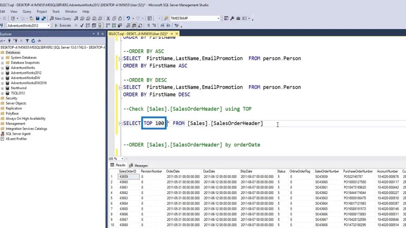 SQL SELECT -lauseke: Johdanto