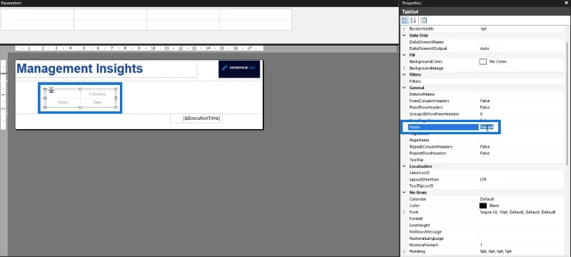 Rapportbygger i LuckyTemplates: Formatering av objekter og visualiseringer