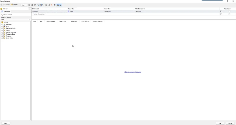 Selvstudium til Report Builder: Sorter og filtrer data i sideinddelte rapporter