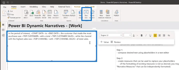 LuckyTemplates interaktive data – Vis dynamiske fortellinger
