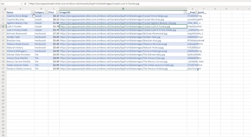 PowerApps-diagrammer, grafer og dynamiske bilder PowerApps-diagrammer, grafer og dynamiske bilder