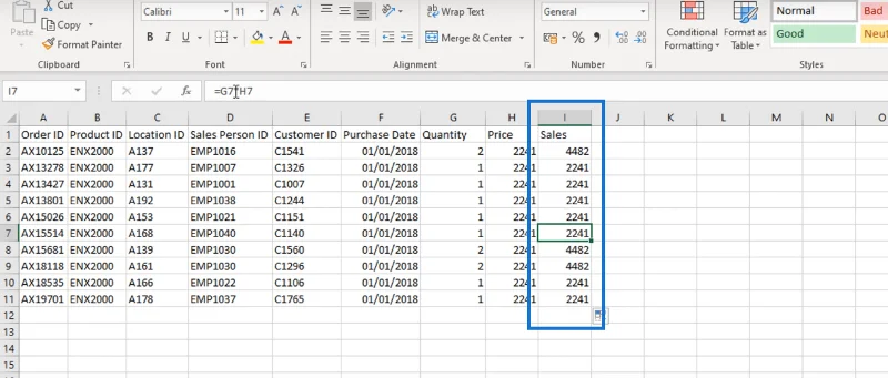 LuckyTemplates og Excel: forskjell i DAX-formler