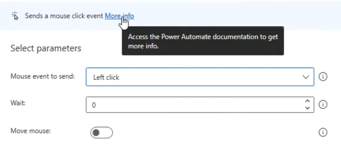 Power Automate Desktop: Slik bruker du Send museklikk-funksjonen