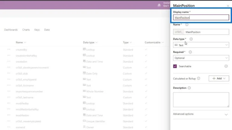 PowerApps-skjema: Legge til og endre felt