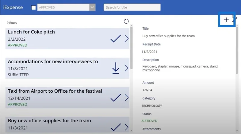 Overfør bilder og signaturer fra Power Apps til Power Automate