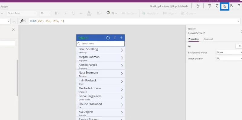 PowerApps triggerek |  Bevezetés