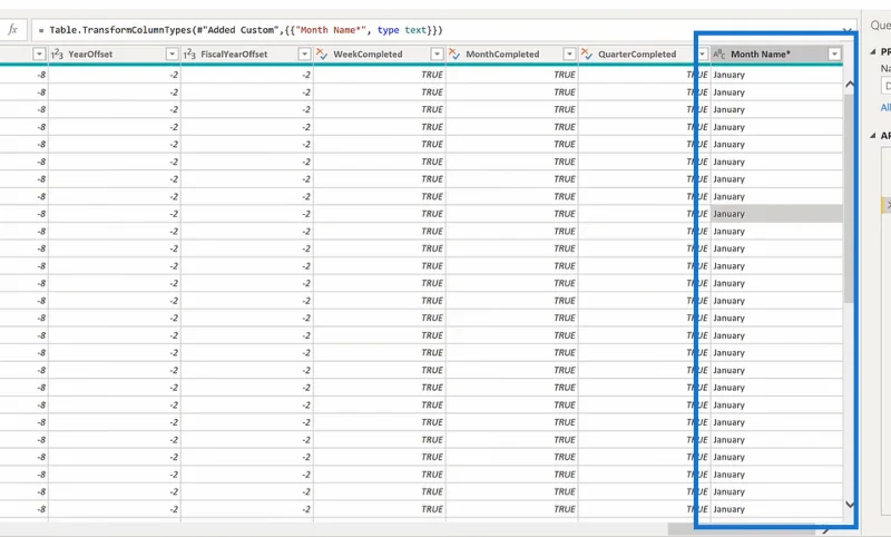 DAX And ​​Power Query |  Opprette selvsorteringskolonner