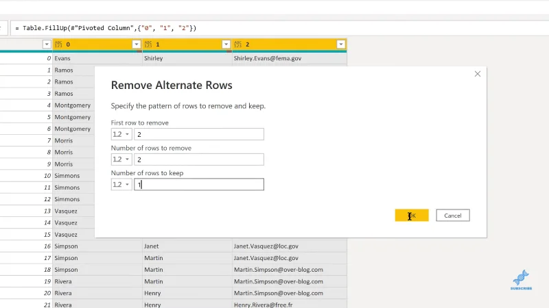 Power Query Modulo: Hvordan håndtere stablede data