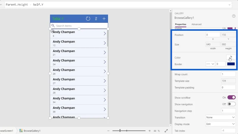 PowerApps-galleriat: Johdanto