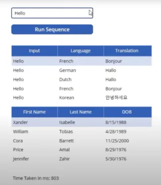 Slik bruker du samtidig funksjon i Power Apps
