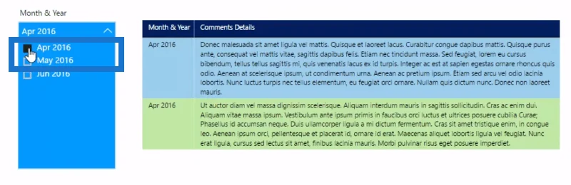 Tietojen visualisointi LuckyTemplatesilla: Lisää kommentteja raportteihisi dynaamisella tavalla