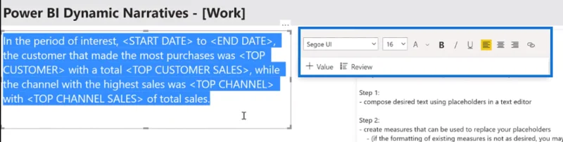 LuckyTemplates interaktive data – Vis dynamiske fortellinger
