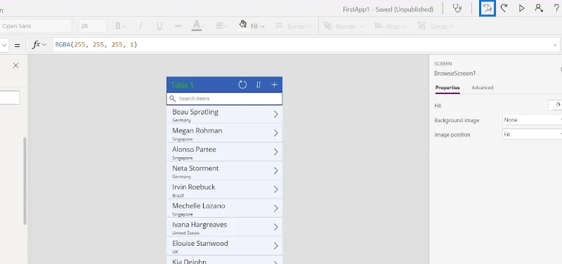 PowerApps triggerek |  Bevezetés