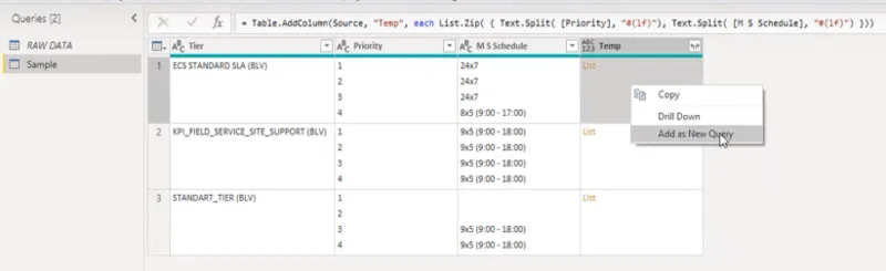 LuckyTemplates Column Split Power Query Tutorial: Hvordan dele flerlinjede Excel-celler i LuckyTemplates