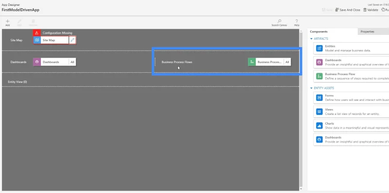 Power Apps modelldrevne apper: miljøoppsett og navigering