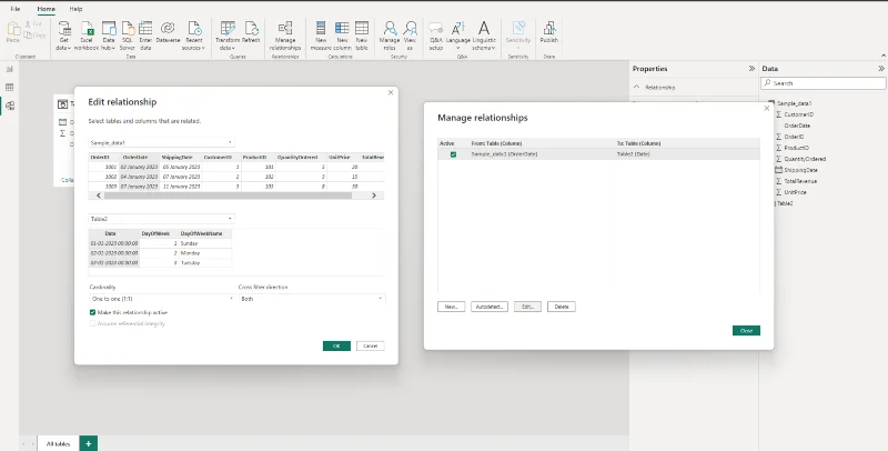 Sådan opretter du en datotabel i LuckyTemplates