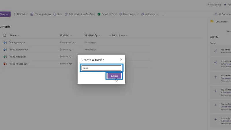 SharePoint-dokumentbibliotek |  Tutorial for begyndere