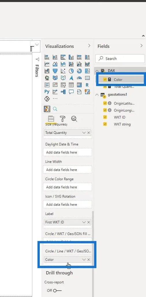 LuckyTemplates Icon Map Visual: WKT Strings