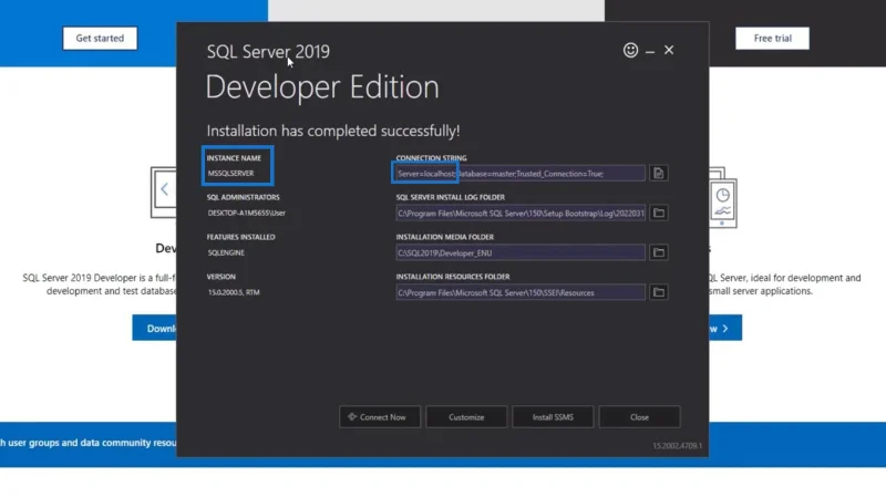 SQL Server download og installation