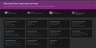 PowerApps-dokumentaatio: MS Docsin käyttäminen asiantuntijatoimintoihin