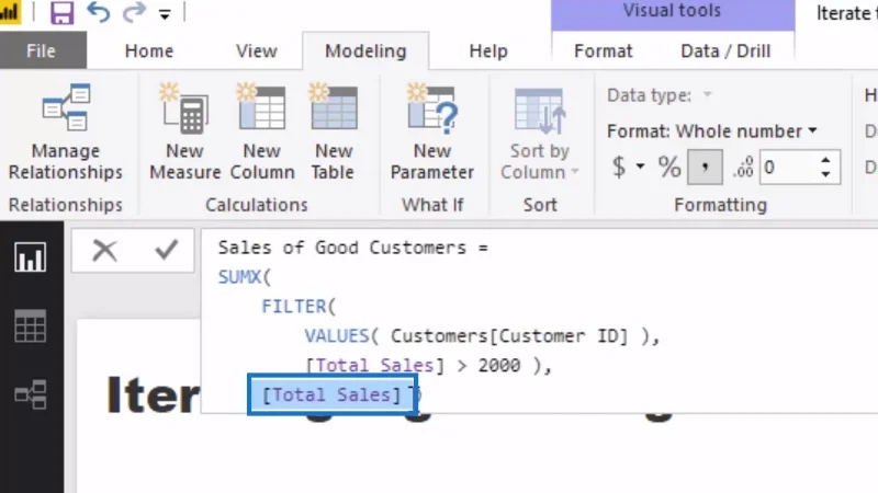Virtuelle tabeller inne i gjentakende funksjoner i LuckyTemplates – DAX-konsepter