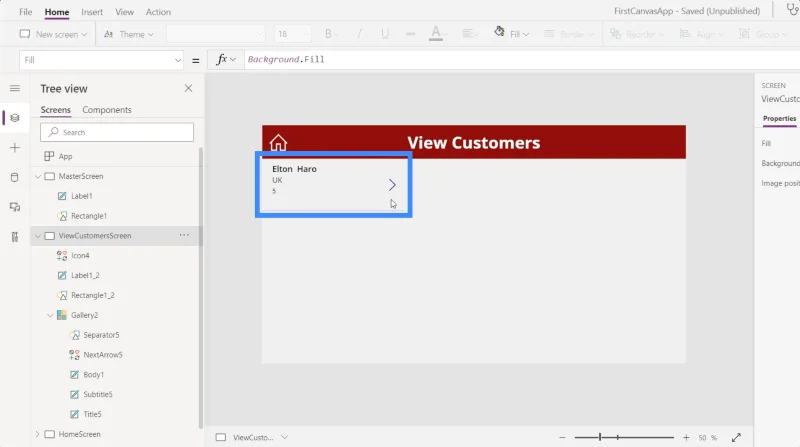 PowerApps-søkefelt: Slik legger du til og tilpasser