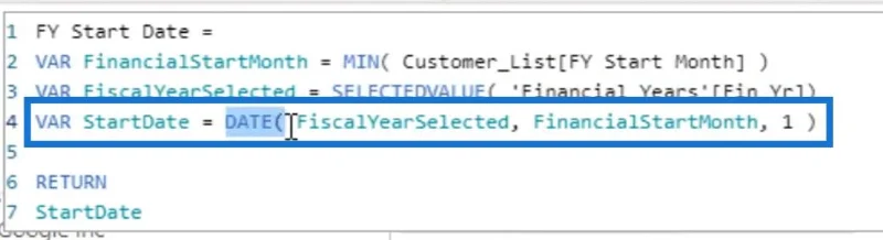 Regnskapsår Dynamisk filtrering i LuckyTemplates-rapporter