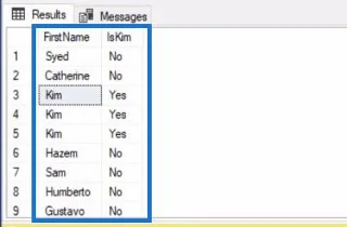 ISNULL SQL -funktio tapauslausekkeissa