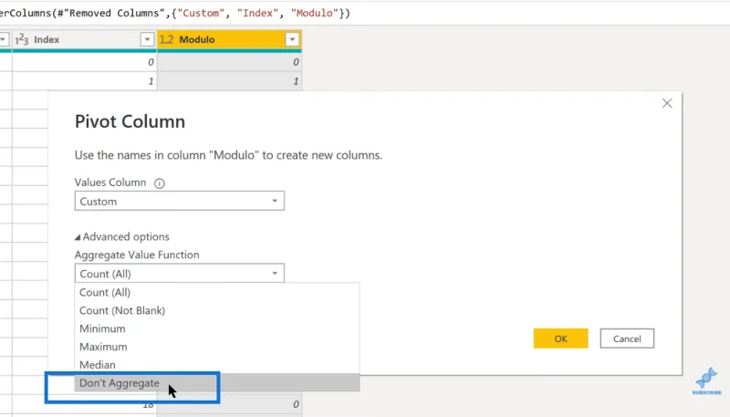 Power Query Modulo: Hvordan håndtere stablede data