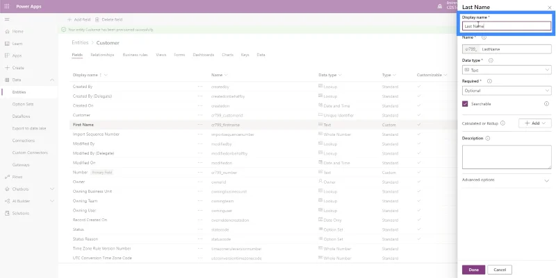 PowerApps-enheter: Slik legger du til forskjellige typer felt