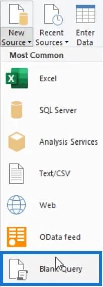 Power Query -funktiot, avainsanat ja tunnisteet