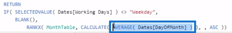 Työpäivän numeron esittely LuckyTemplatesissa DAX:n avulla