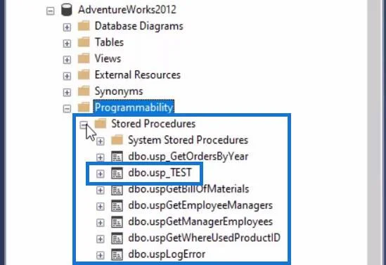 Tallennetut menettelyt SQL:ssä |  Yleiskatsaus