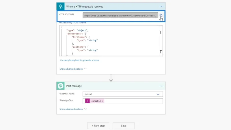 Microsoft Flow HTTP Trigger |  Power Automaten opetusohjelma