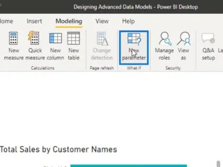 LuckyTemplates What If-parameter for datamodeller